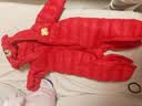巴拉巴拉童装婴儿羽绒服宝宝轻薄连体衣抱衣爬服儿童冬装男童女童可爱萌趣 实拍图