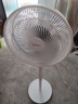 美的（Midea）电风扇家用7叶落地扇摇头电风扇循卧室宿舍轻音风扇台式桌面小型风扇台地两用升级款 白色丨7叶台地两用 实拍图