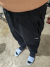 安踏男裤运动裤2026春夏季新款青少年休闲束脚长裤子男士宽松跑步卫裤 -1基础黑/单标【常规束脚裤】【90%用户选择】 L (175) 适合120-140斤 实拍图