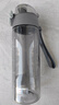 希乐（cille）塑料水杯tritan男女学生大容量便携户外运动健身随手杯子灰600ml 实拍图