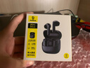 倍思BS1 半入耳式蓝牙耳机 舒适轻巧无线通话降噪低延迟50小时长续航适用于苹果华为vivo手机 礼物 实拍图