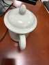 雅瓷汝窑茶杯陶瓷泡茶杯老板杯带盖大号男士办公杯会议杯 汝窑会议杯460ml1只 实拍图