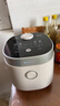 小熊（Bear）电饭煲1-2人 小电饭锅 迷你0氟铁釜 家用小容量多功能微压智能预约柴火饭1.6L  DFB-C16R2 实拍图