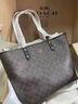 蔻驰（COACH）【品牌直供】女包CITY33通勤电脑包托特包木炭灰色CV976生日礼物 实拍图