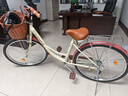 凤凰（Phoenix）自行车成人男女通用城市通勤青少年单车女芭蕾 26英寸米黄色 实拍图