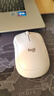 罗技（Logitech）M221 轻音鼠标 无线鼠标 办公鼠标 对称鼠标 带无线微型接收器 雾霭蓝 实拍图