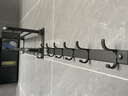 京东京造 反重力Pro免打孔排钩架太空铝浴室强力粘钩门后衣帽架毛巾挂钩 实拍图