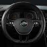 微尚 真皮方向盘套大众新朗逸宝来速腾迈腾POLO帕萨特高尔夫途观L探岳 实拍图