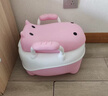 小哈伦儿童马桶宝宝坐便器婴幼儿尿盆小孩坐便器小便器双软垫小狗樱拧粉 实拍图