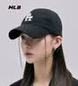 MLB帽子男女棒球帽四季软顶休闲鸭舌帽遮阳送礼3ACP6601N-07BKS 实拍图