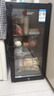 先科（SAST）冰吧冷藏柜 欧式恒温红酒柜办公室酒店家用电冰箱迷你小型单门电竞茶叶保鲜柜展示留样饮料药品柜 120T 黑 （全冷藏保鲜+蓝光灯+带锁） 实拍图