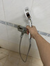 Rosecret【德国】增压淋浴花洒喷头全套强劲家用多功能洗澡手持莲蓬喷头 【星光银】单喷头+1.5米防爆软管丨浴室浴霸带软管 硅胶出水孔密集大出水量畅享淋浴 实拍图