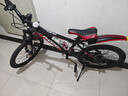 凤凰（Phoenix）儿童自行车山地车男女学生脚踏车6-15岁童车 霸道 黑红色 22寸 实拍图