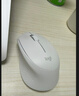 罗技（Logitech）M330 轻音鼠标 无线鼠标 办公鼠标 右手鼠标 带无线微型接收器 灰色 实拍图