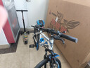 凤凰（Phoenix）儿童自行车山地车男女学生脚踏车6-15岁童车 霸道 白蓝色 22寸 实拍图