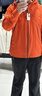 迪卡侬（DECATHLON）硬壳冲锋衣男女春秋登山防风防水单层夹克风衣运动外套MH500 霞光橙（男女同款）- 亚洲款 新款上市 加内胆选大一码 2XL 实拍图