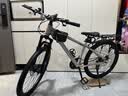 凤凰官方旗舰店山地自行车男女士变速单车青少年学生越野公路赛车途瑞 钢架【辐条】消光灰 26寸【适合160-185cm】 24速 实拍图