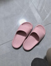 朴西香蕉船凉拖鞋女士浴室不易滑居家室内四季情侣拖鞋男 浅粉 37-38 实拍图