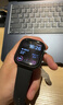 Apple/苹果 Watch S11 智能手表GPS款42毫米亮黑色铝金属表壳黑色运动型表带S/M MEU94CH/B 实拍图