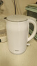 美的（Midea）电水壶电热水壶食品级304/316L不锈钢家用双层防烫烧水壶 1.7L大容量热水壶开水壶煮茶壶 1.7L 【速沸I防烫】安全防干烧 实拍图