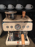 Barsetto百胜图二代2S带称咖啡机双加热意式商用全半自动家用奶泡电动现磨豆研磨一体机 米白色【高精恒温萃取+双加热系统】 实拍图