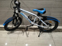 凤凰（Phoenix）儿童自行车山地车学生车脚踏车6-12-18岁童车 霸道 白蓝色 24寸 实拍图