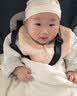 喜亲宝新生儿胎帽0-12个月宝宝囟门帽婴儿帽子纯棉无骨胎帽（粉色） 实拍图