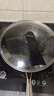 炊大皇炒锅304不锈钢有钛炒菜锅煎锅平底不粘炒锅32cm 可立可视盖不挑灶 实拍图