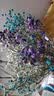 爱满（AIMAN）满天星天然干花花束ins网红生日 新房装饰摆件风干真插花家居摆设 白+紫+桃红满天星  【不带花瓶】 实拍图