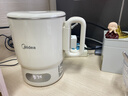 美的（Midea）迷你便携式烧水杯春游旅行折叠小容量恒温保温壶316L不锈钢冲奶泡茶自动断电泡面杯MK-SH07S105 实拍图