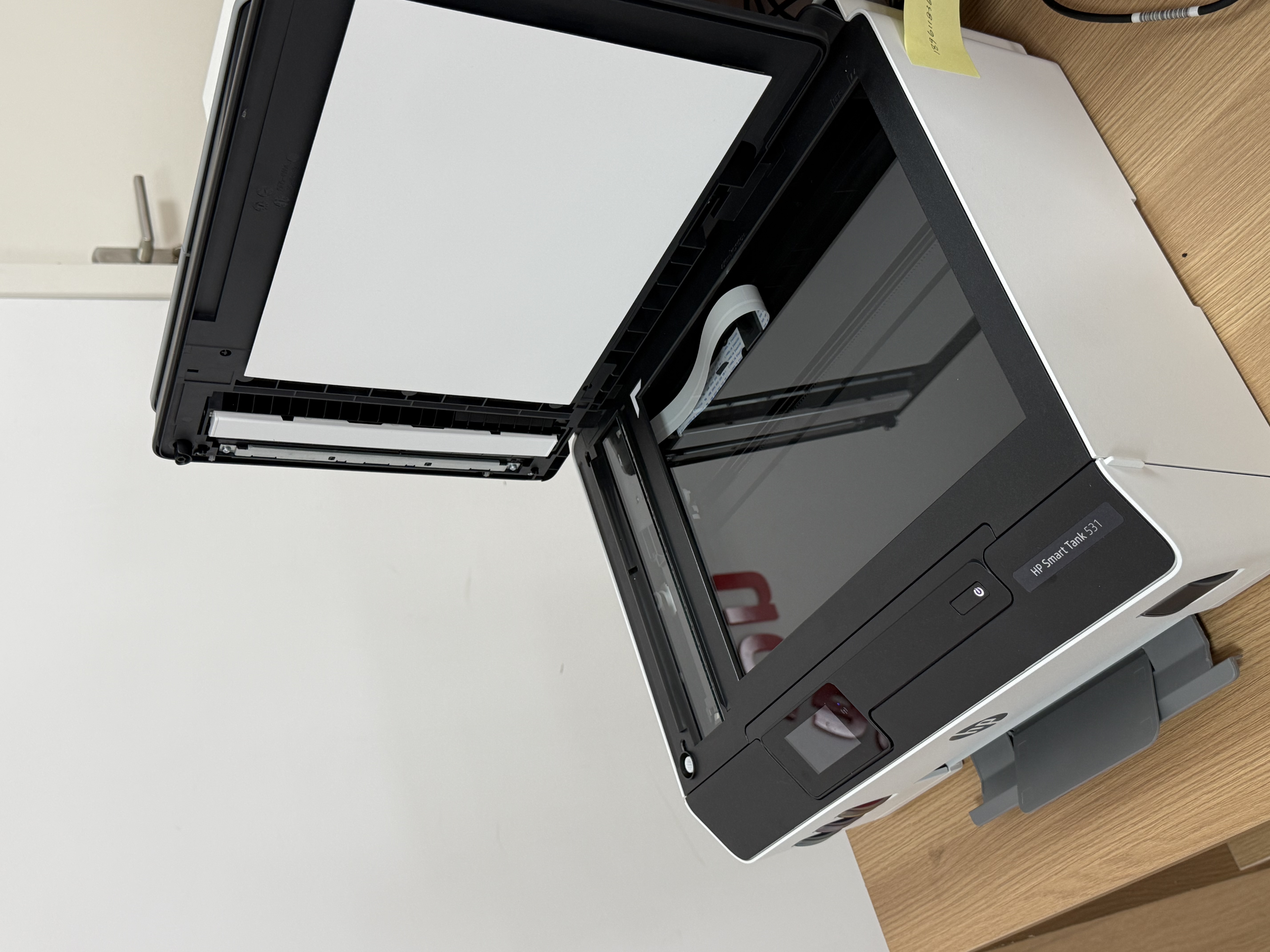 惠普（HP）531 A4彩色喷墨连供一体机 墨仓式照片打印机 连续复印扫描家用办公低成本539同系列 Tank531免换墨盒/批量复印扫描)538白色款 实拍图