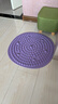SMOOKY指压板脚底按摩脚垫穴位疏通脚心指压板仿鹅卵石圆形垫慢跑 优雅紫【圆形直径约55cm】 实拍图