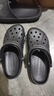 卡骆驰（CROCS）贝雅洞洞鞋男鞋女鞋轻便耐磨一脚蹬拖鞋休闲鞋百搭花园鞋|10126 黑色-001 43 (270mm) 实拍图