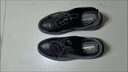 阿猫顿 厨师鞋男防滑防水厨房男士小黑鞋工作上班皮鞋男百搭风小皮鞋男 黑色基础款 41 实拍图