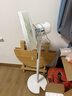 美的（Midea）【幸运草安睡1S】一级能效直流变频声控电风扇家用遥控卧室静音落地扇台式桌面抗菌大风力转页扇 实拍图