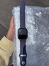 Apple/苹果 Watch S11 智能手表GPS+蜂窝款46毫米银色铝金属表壳雾紫色运动型表带S/M MFDK4CH/B 实拍图