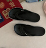 卡骆驰（CROCS）贝雅卡骆班运动拖鞋男鞋女鞋居家夹脚平底人字拖鞋|205393 白/深蓝-126 37 /38(230mm) 实拍图