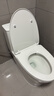 九牧（JOMOO）马桶 家用虹吸式马桶大冲力节水坐便器 防臭瞬冲 易洁抗菌马桶 行业爆款-双旋暴风冲11370-305坑 实拍图