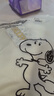 史努比（SNOOPY）童装儿童裤子男童卫裤中大童运动裤春装 大笑/黑色 110 实拍图