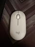 罗技（Logitech）PEBBLE 2.0 无线蓝牙鼠标 静音鼠标 办公鹅卵石便携 升级Pebble2代 白色 实拍图