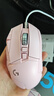 罗技（G） G502 HERO主宰者 有线鼠标 游戏鼠标  g502hero  可配重HERO引擎 礼盒送男友 RGB炫彩灯光 G502H云樱粉+鼠标垫 实拍图