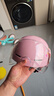 NEVA3C认证儿童头盔男女孩夏季电动车摩托车卡通可爱宝宝安全帽 A类新国标浅粉萝卜兔 实拍图