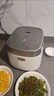 松下（Panasonic）饭光光2.0电饭煲0涂层IH加热家用电饭锅4-5人无涂层不锈钢母婴级4升一级能效HNS152 实拍图
