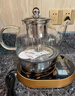 金灶（KAMJOVE）煮茶器喷淋式全自动煮茶壶 玻璃养生烧水壶蒸煮一体恒温电热水壶 A-99 0.8L 700W 实拍图