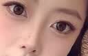 可啦啦美瞳日抛彩色隐形眼镜自然大小直径2片装小灯泡黑800度 实拍图