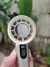名创优品【首款热销100w+】制冷手持小风扇小型超长续航桌面办公室静音便携式随身降温神器迷你户外电风扇 首发Max版【星光银】 3000mAh 16°C空调冷风丨双TEC制冷丨100档澎湃冷风 实拍图