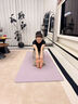 yottoy瑜伽垫健身垫TPE防滑加厚加宽加长185*80cm男女运动垫子家用 实拍图