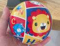 费雪（Fisher-Price）儿童玩具球10cm彩印球狮子+室内挂式投篮框 实拍图