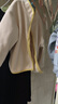 嘟嘟家儿童外套秋装男童奥粒绒开衫长袖衣女童秋季保暖绒服宝宝卡通外衣 米白色 100 实拍图