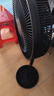 美的（Midea）【超级单品】七叶轻音立式电风扇家用柔风落地扇台式桌面小型风扇大风量节能摇头宿舍电扇 SAF30AB 实拍图